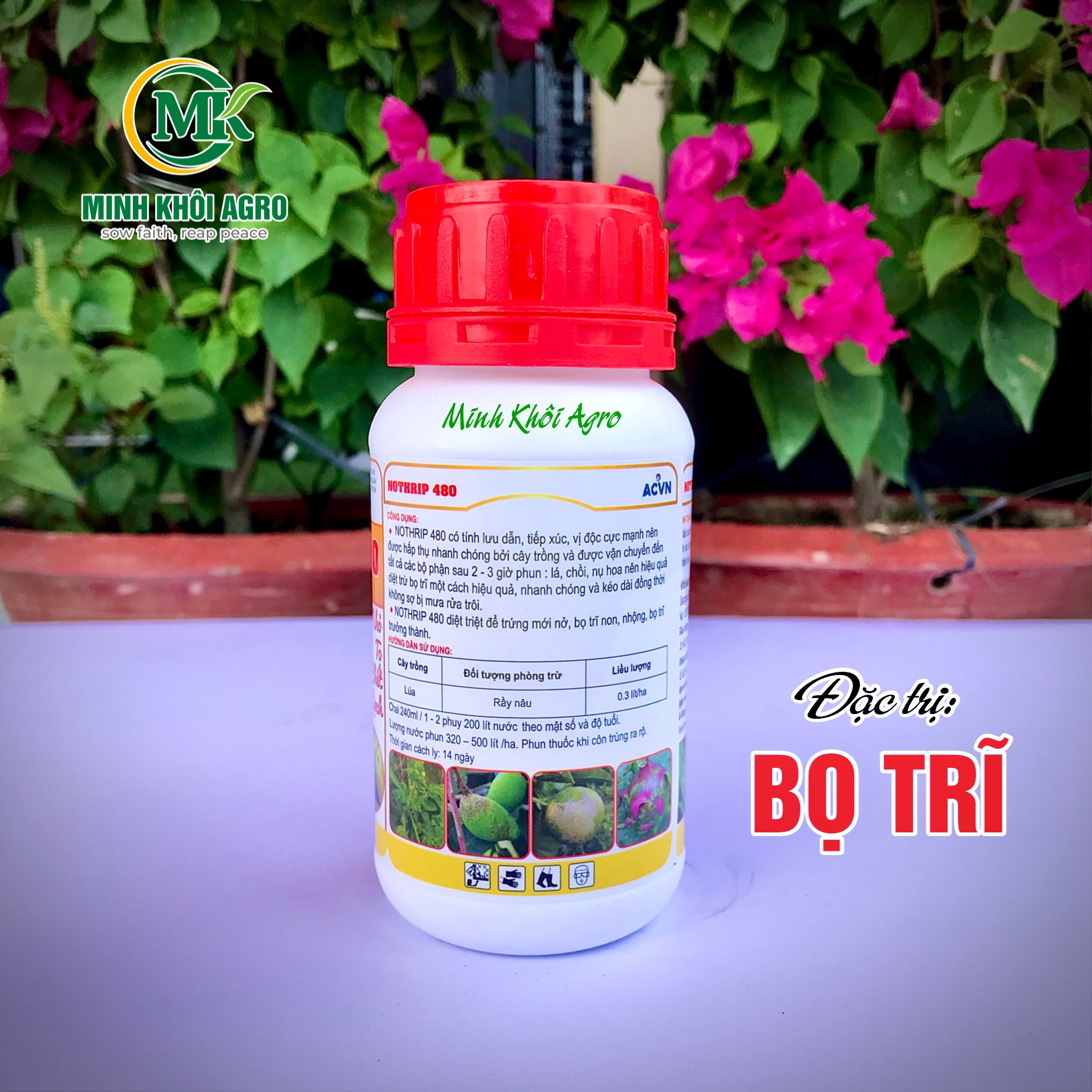 Thuốc đặc trị bọ trĩ NOTHRIP 480 - Chai 240ml